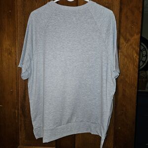 NEW Fiosew Women's Large 2 Piece Outfit Tracksuit Set SS T Shirt and Sweatpants